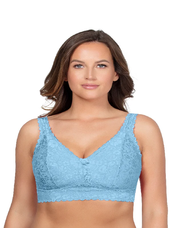 Adriana Lace Bralette - Sky blue - P5482