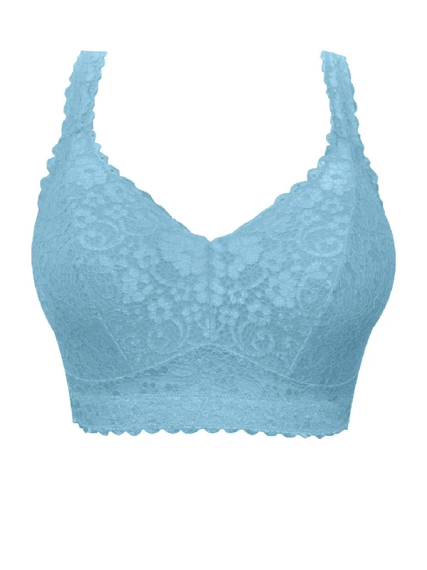 Adriana Lace Bralette - Sky blue - P5482