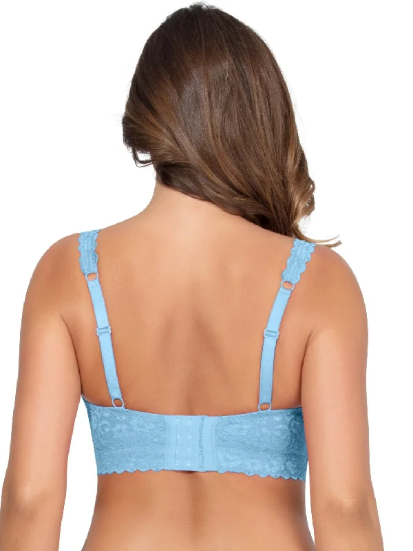 Adriana Lace Bralette - Sky blue - P5482