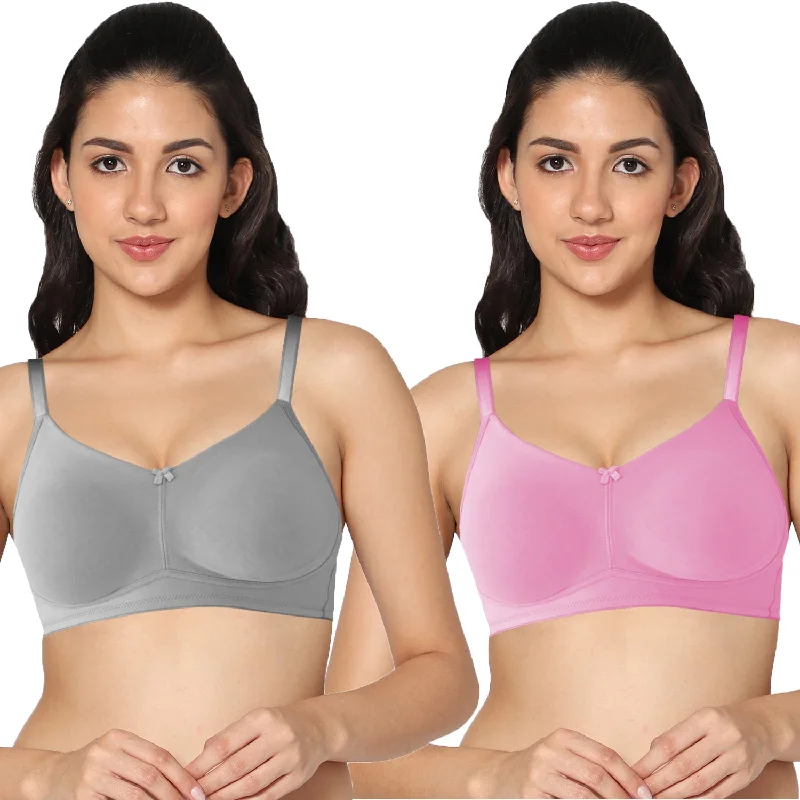 Full Coverage Non-Padded Bra (Pack of 2)