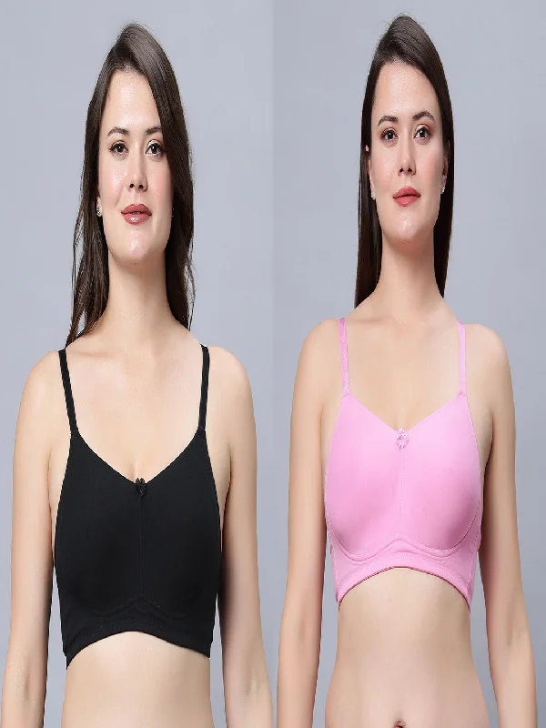 Full Coverage Non-Padded Bra (Pack of 2)