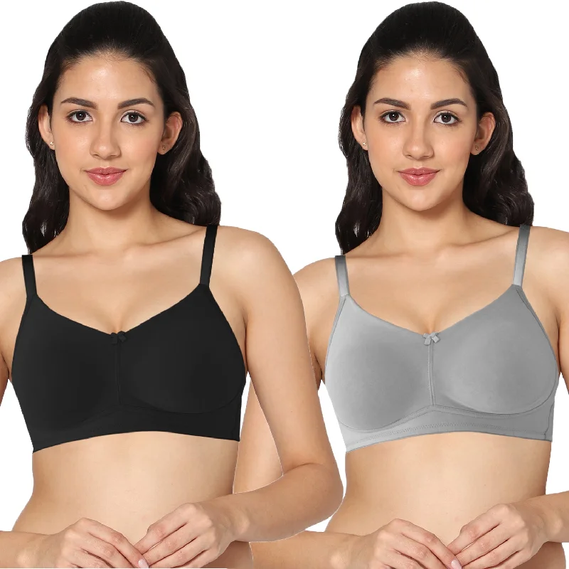 Full Coverage Non-Padded Bra (Pack of 2)