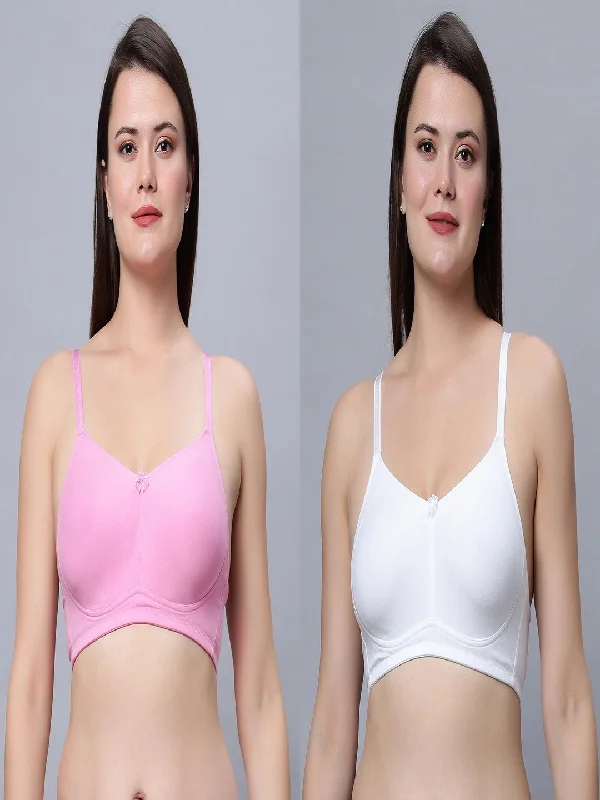 Full Coverage Non-Padded Bra (Pack of 2)