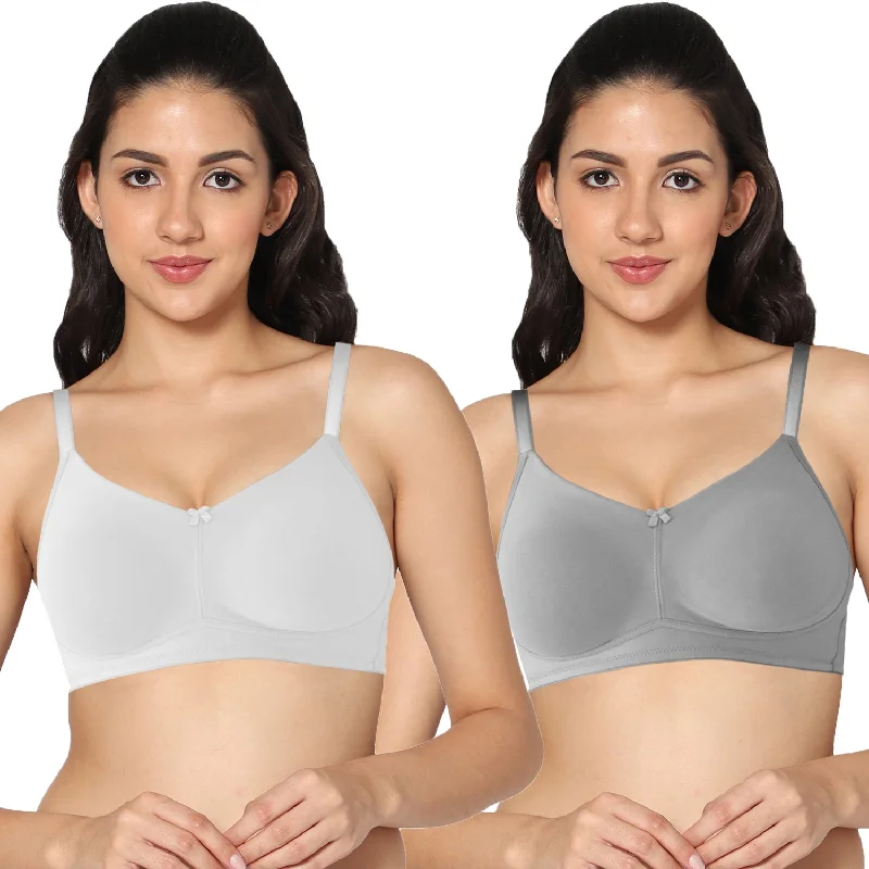 Full Coverage Non-Padded Bra (Pack of 2)