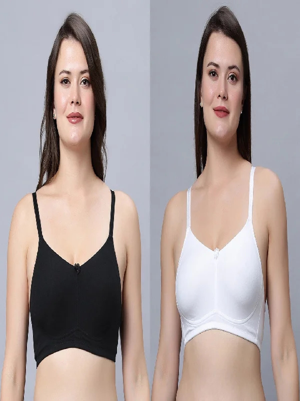 Full Coverage Non-Padded Bra (Pack of 2)