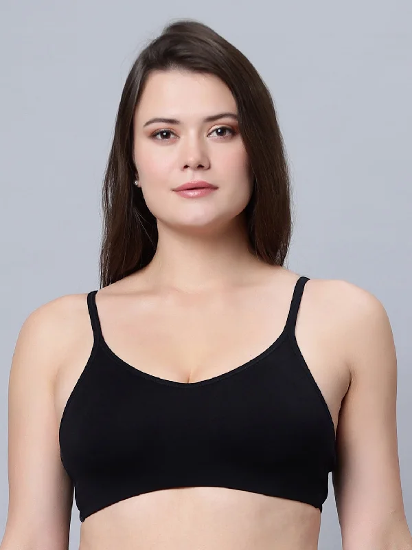 Full Coverage Non Padded Sports Bra (Pack of 1)