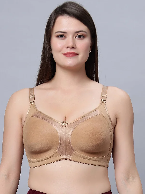 Alplspacex Non Padded Full Coverage T-Shirt Bra (Pack of 1)