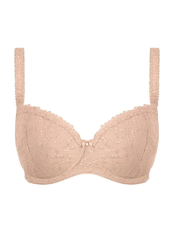 Ana Half Cup Bra - Natural Beige