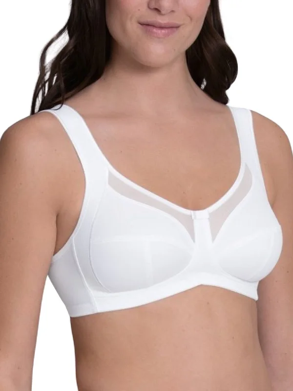 Clara Comfort Soft Bra - White