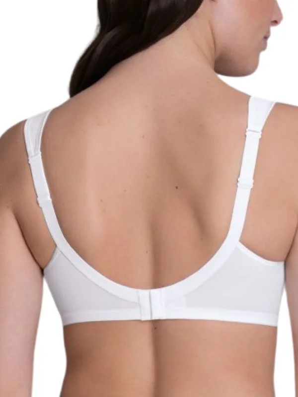 Clara Comfort Soft Bra - White