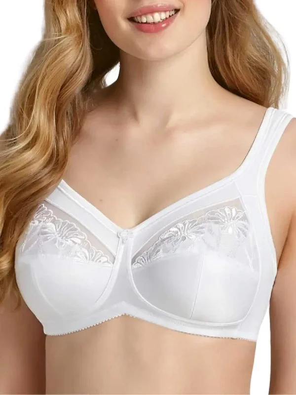 Safina Support Bra - White