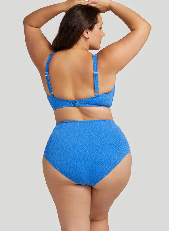 Artesands: Nefertiti Renoir High Waisted Swim Pant Blue