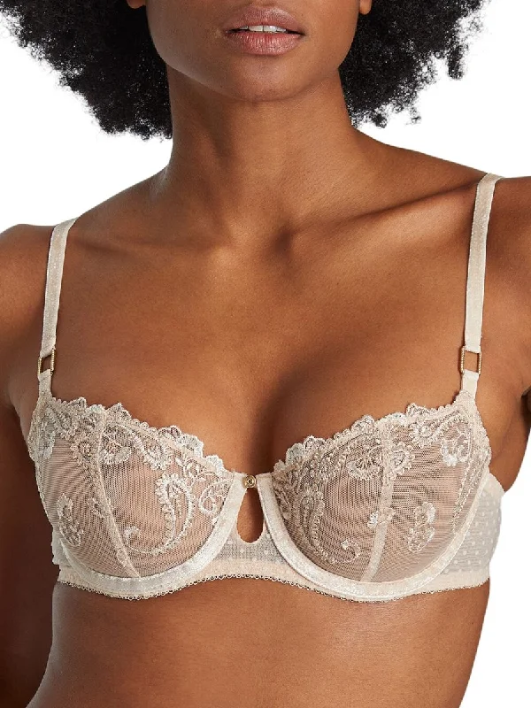 Velvet Memories Half Cup Bra - Dawn