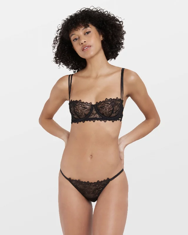 Audrey Wired Bra Black