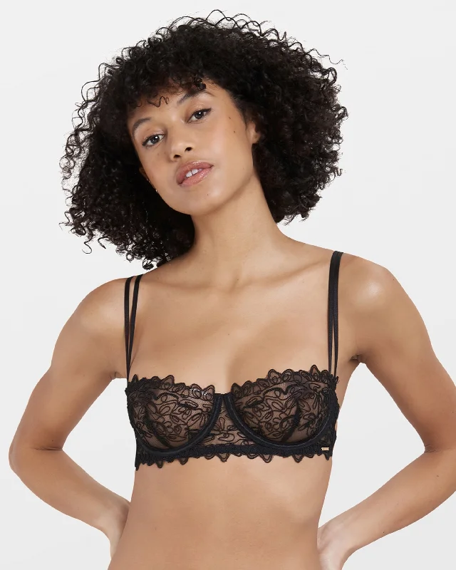 Audrey Wired Bra Black