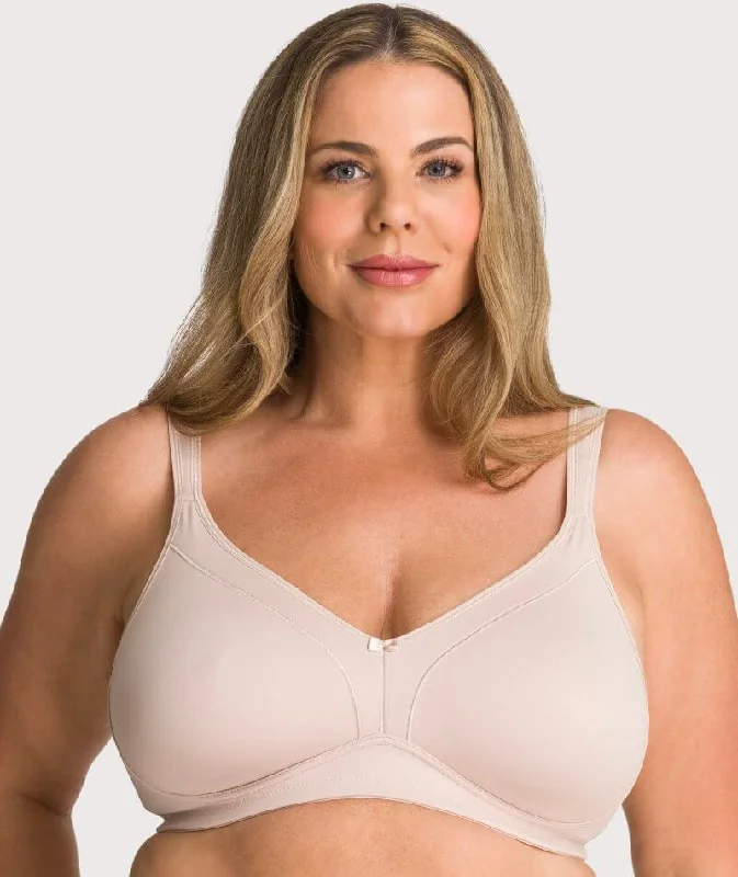 Ava & Audrey Lauren Wire-Free Comfort Bra - Cappuccino