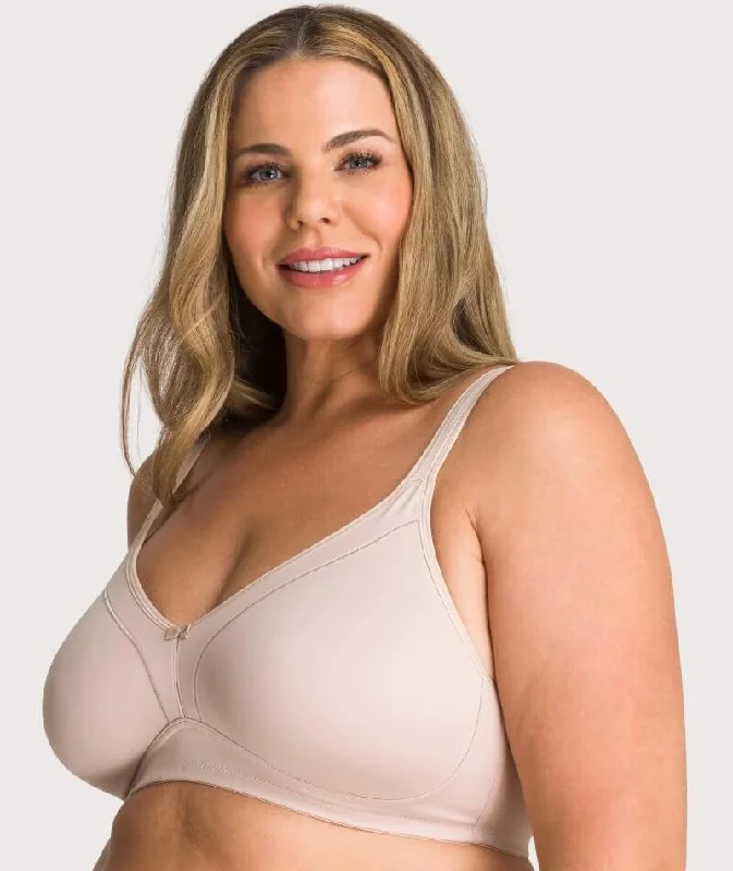 Ava & Audrey Lauren Wire-Free Comfort Bra - Cappuccino