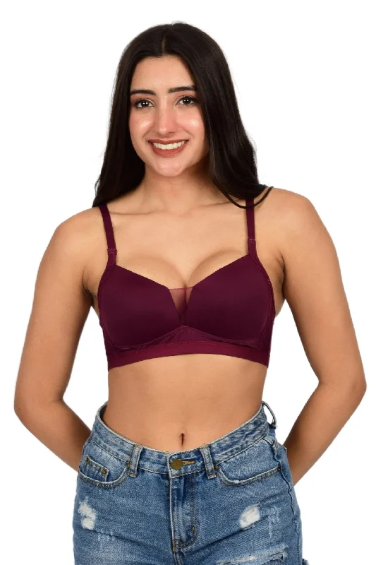 Bare Dezire Lightly Padded Seamless T-shirt Bra for Women