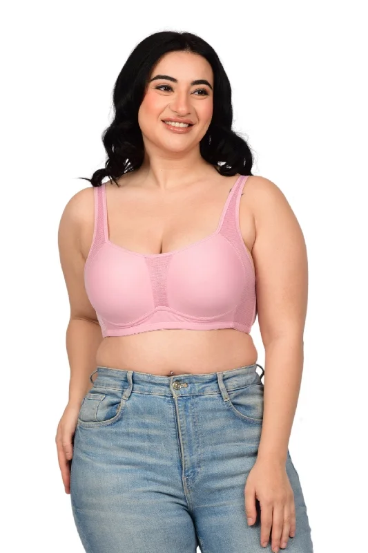 Bare Dezire Padded Full Coverage Wirefree Plus Size T-Shirt  Bra for Women