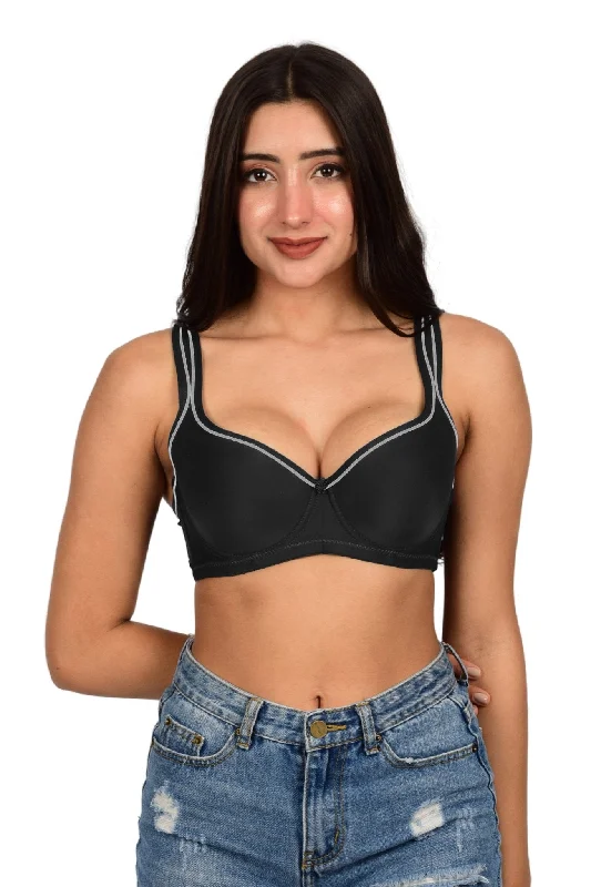 Bare Dezire Seamless wired Pushup Bra With Adjustable Strap for Women