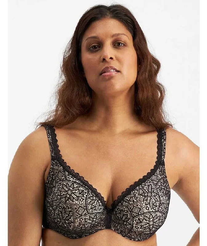 Berlei Barely There Lace Contour Bra - Black