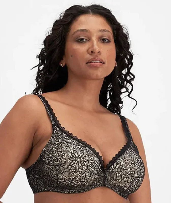 Berlei Barely There Lace Contour Bra - Black