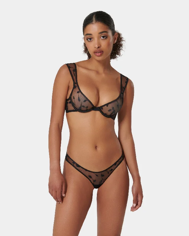 Billie Wired Bra Black