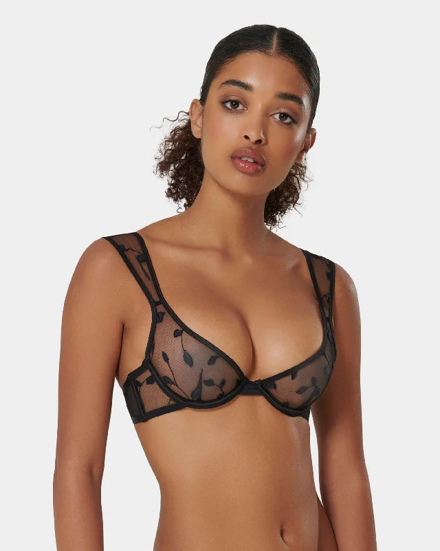 Billie Wired Bra Black