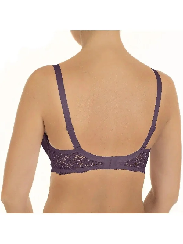 Black Currant Victoria Push Up Bra