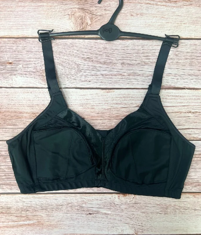 Black Total Support Full Cup Bra