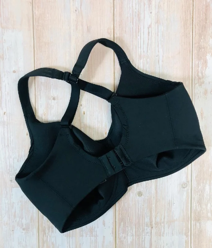 Black Wired Minimiser Bra