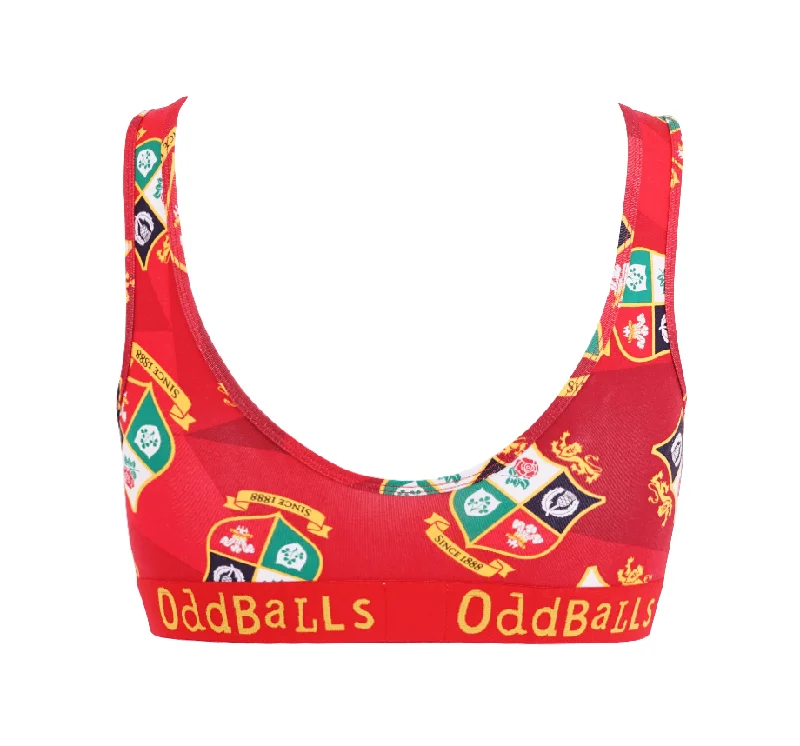 British & Irish Lions - Red - Ladies Bralette