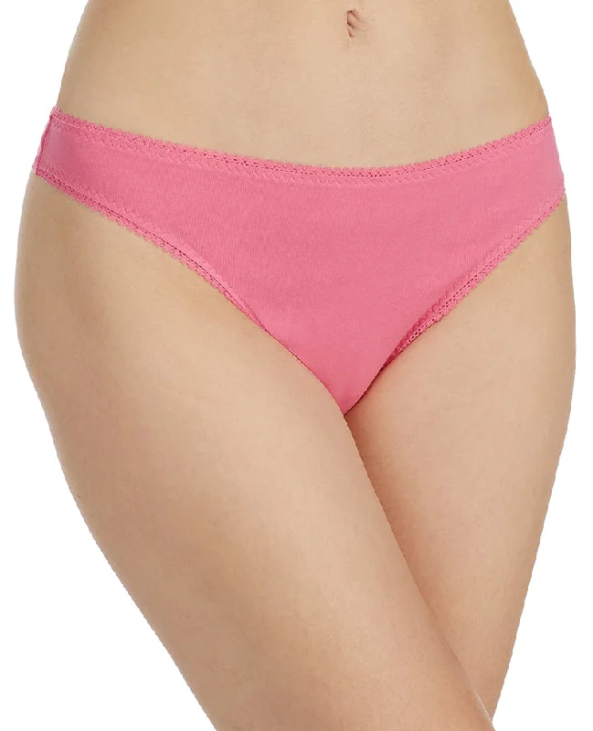 Cabana Cotton Hip G Thong Underwear - Azalea Pink