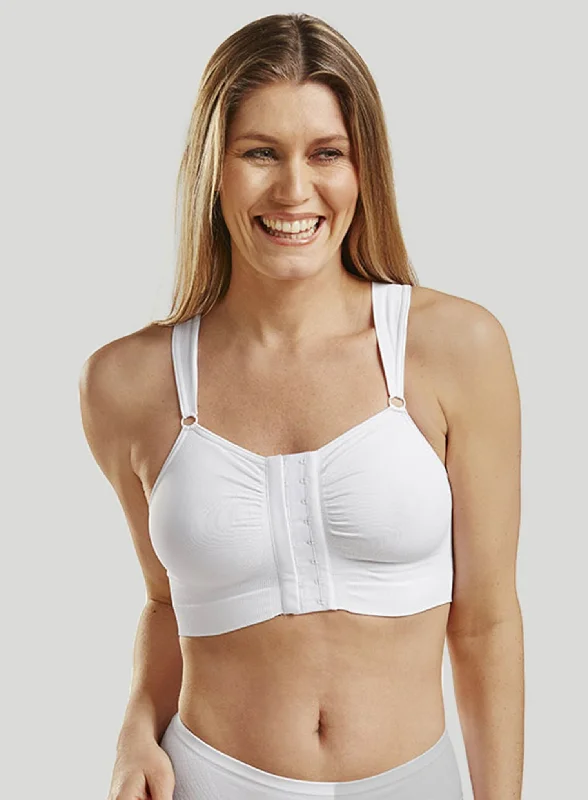 Carefix: Bella Post Op Bra Front Opening White