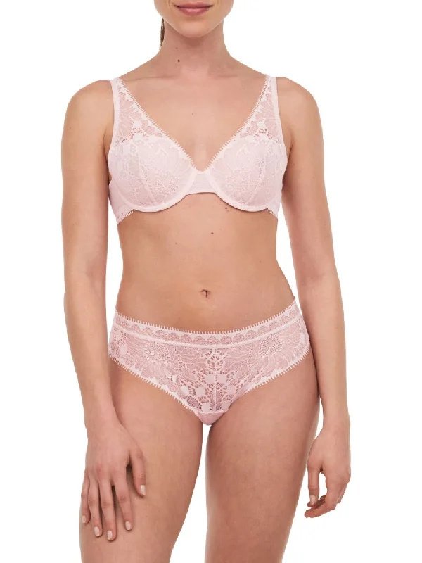 Day To Night Plunge Spacer Bra - Porcelain Pink