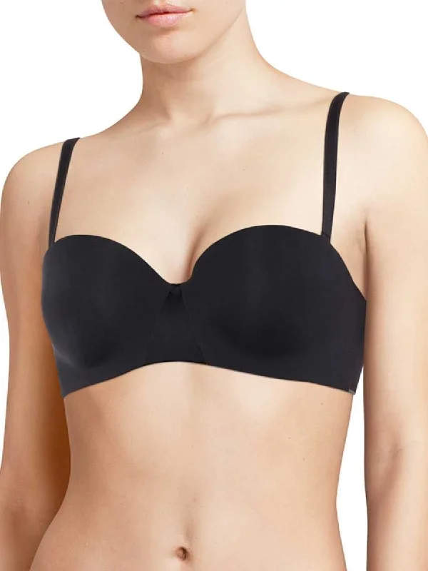 Essentiall Bandeau T-Shirt Bra - Black