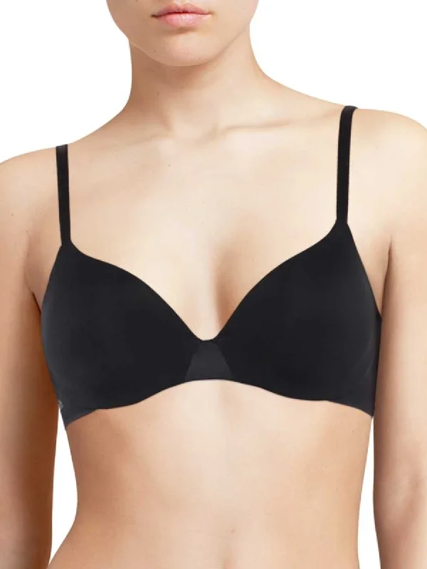 Essentiall Covering T-Shirt Bra - Black