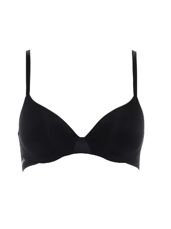 Essentiall Covering T-Shirt Bra - Black