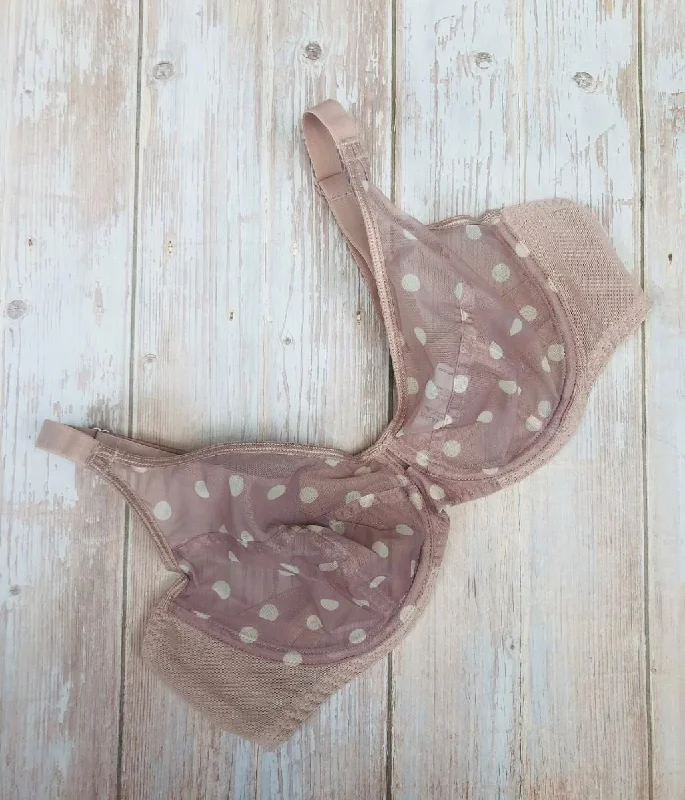 Blush Spotted Underwired Bra