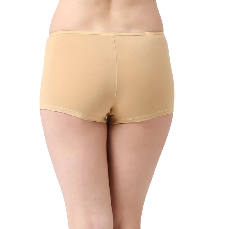 JS 01 BS / 1 CL Cotton Basics Boyshorts Panty-Skin