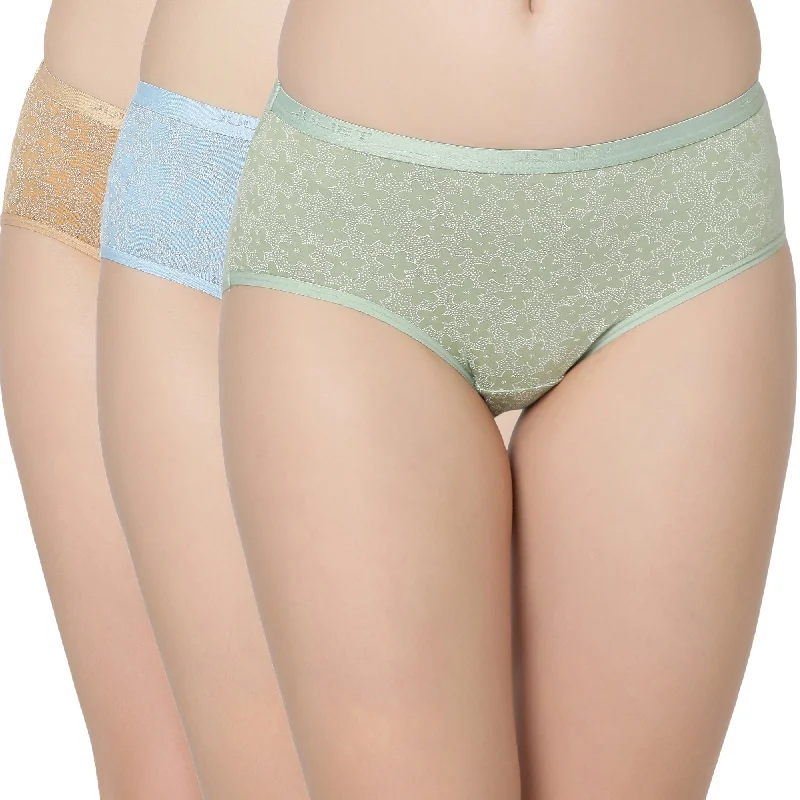 Cotton Printed Hipster Panties-6867