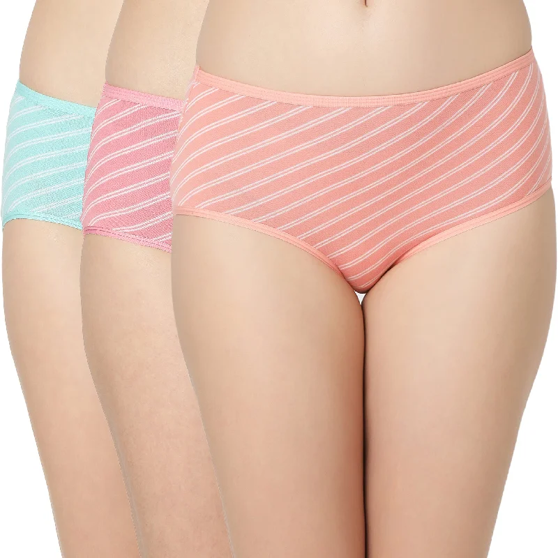 Cotton Printed Hipster Panties-6868