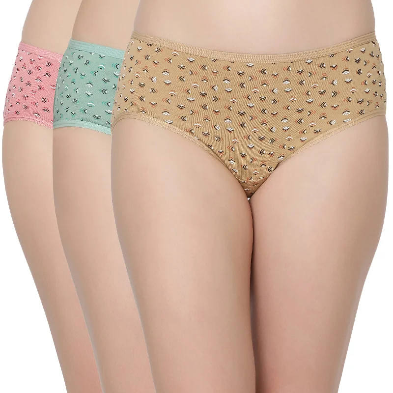 Cotton Printed Hipster Panties-6870