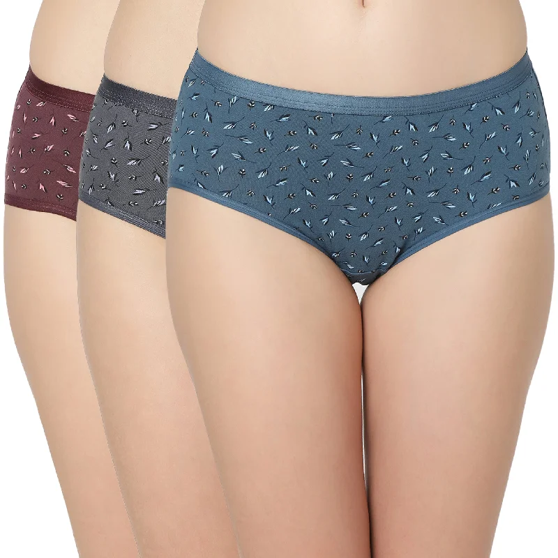 Cotton Printed Hipster Panties-6884