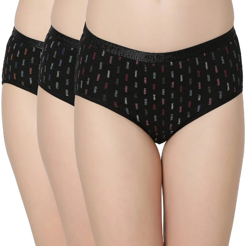 Cotton Printed Hipster Panties-6888