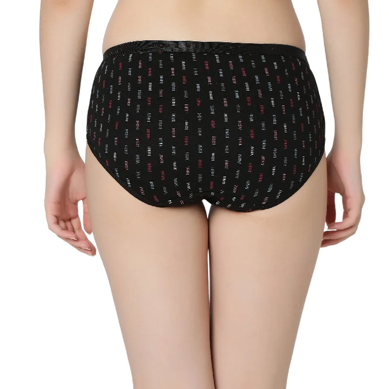 Cotton Printed Hipster Panties-6888