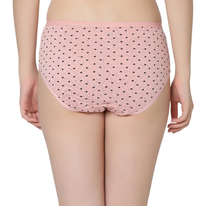 Cotton Printed Hipster Panties-6890