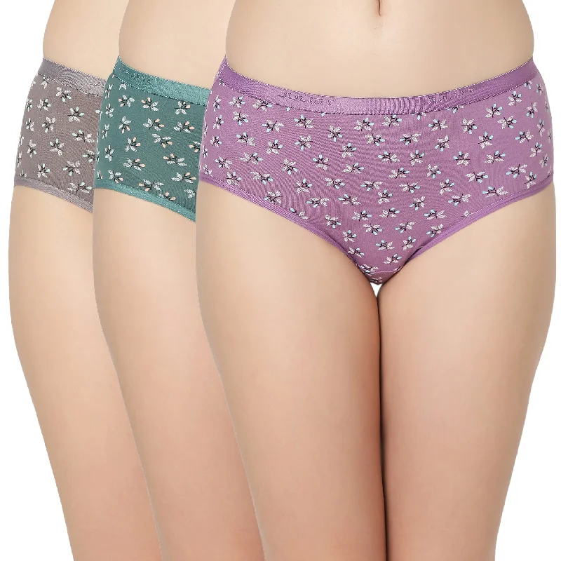 Cotton Printed Hipster Panties-6892