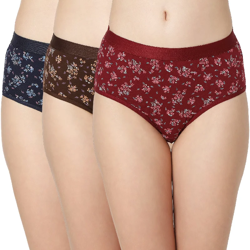 Cotton Printed Hipster Panties-6896