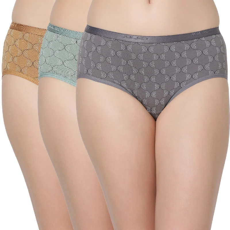 Cotton Printed Hipster Panties-6899